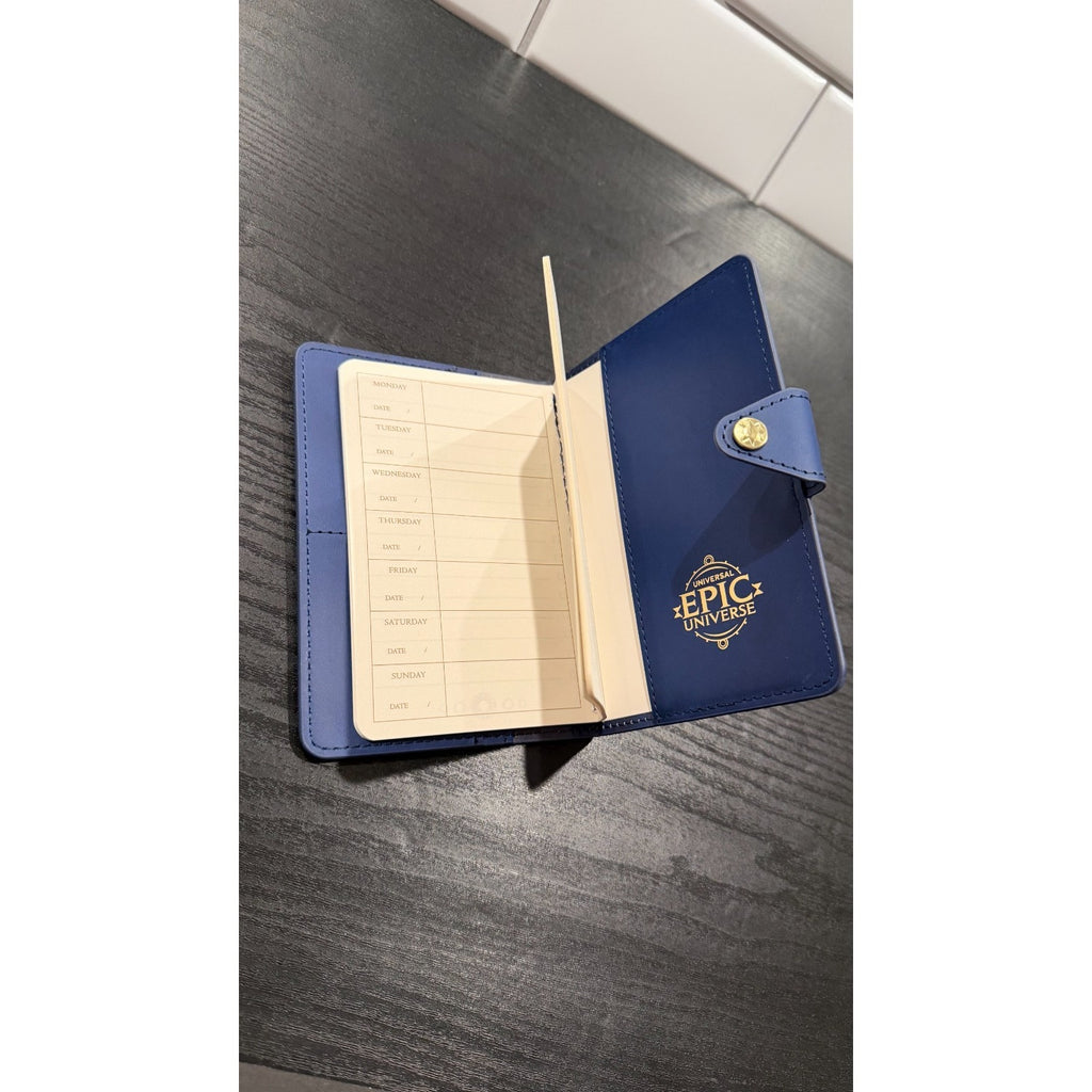 NEW Universal Epic Universe Emblem Pocket Memo Book