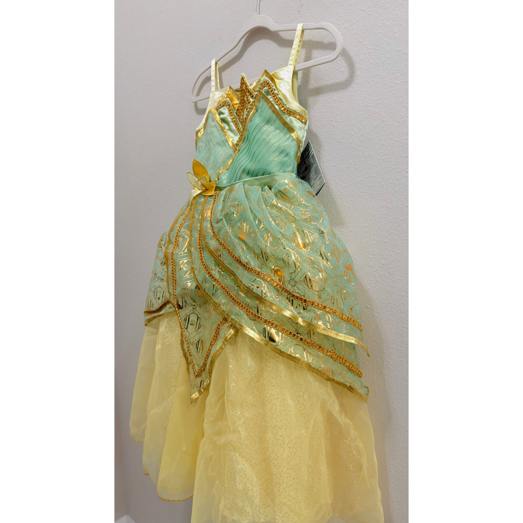 Disney Parks Princess Tiana Costume Dress – Youth Size 7/8 NWT