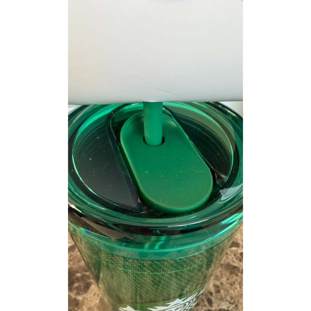 Starbucks Green Apron Mermaid Venti Cold Cup Tumbler 24oz NEW