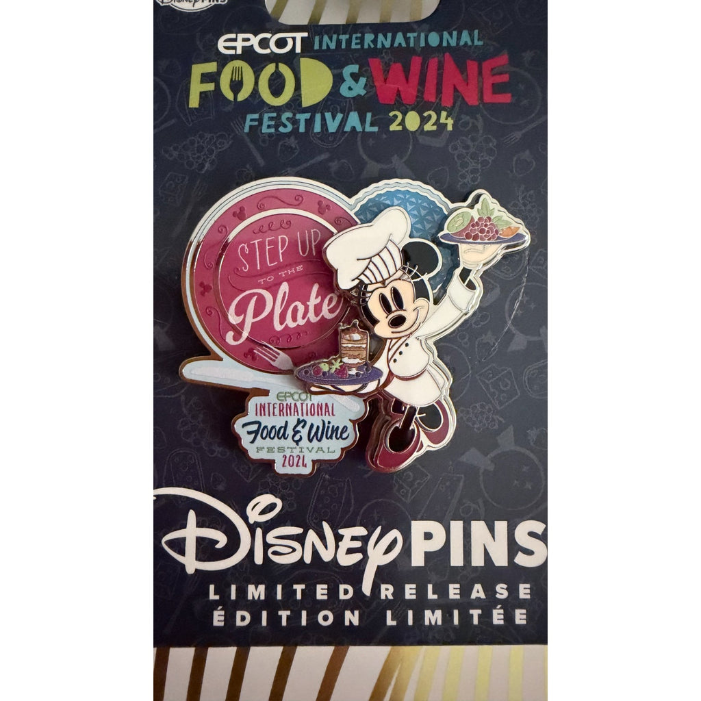 Disney Parks 2024 EPCOT Food & Wine Festival Minnie Mouse Pin