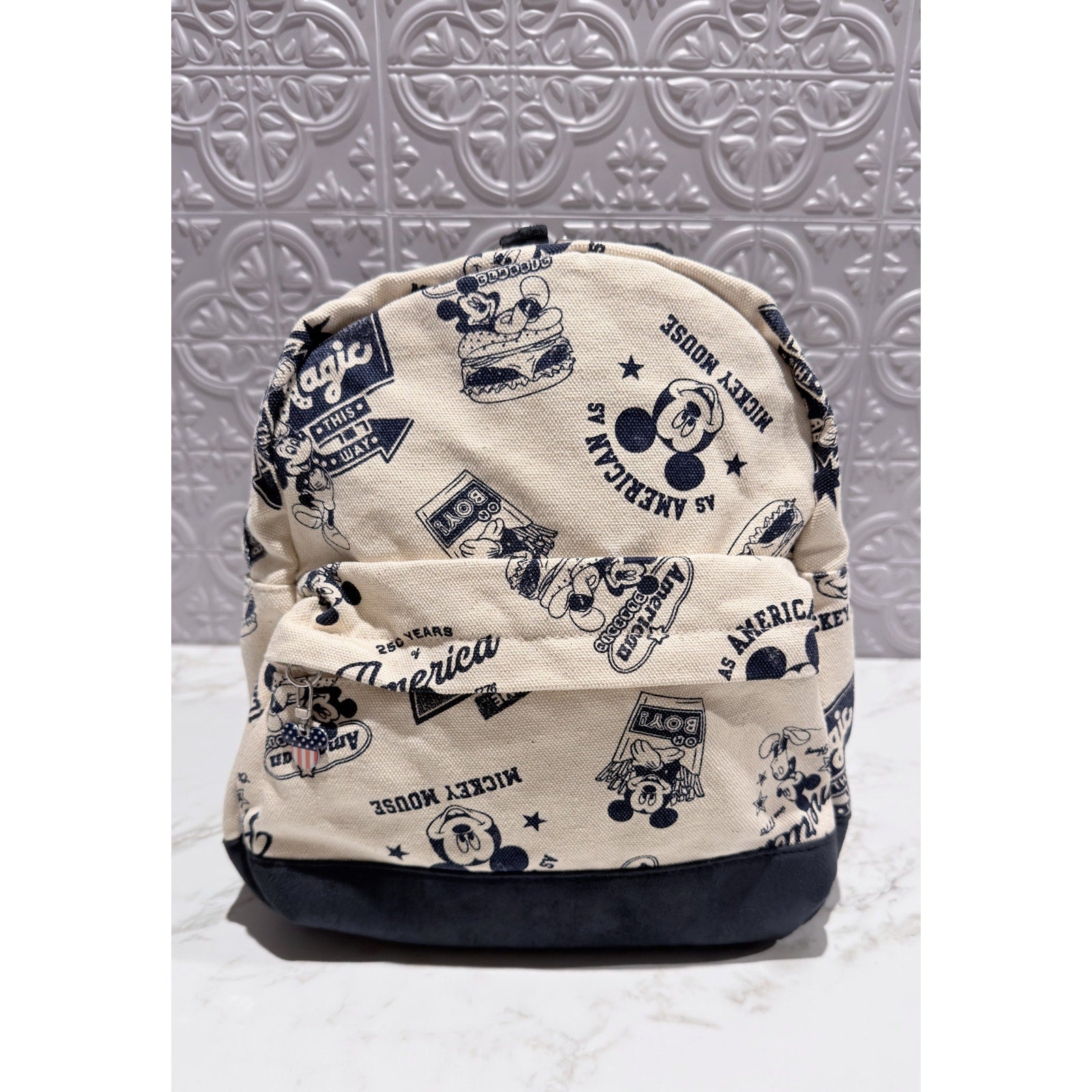 Old Navy x Disney Mickey Mouse All-Over Print Mini Backpack NEW