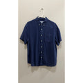 Old Navy Men's Relaxed-Fit Linen-Blend Short-Sleeve Shirt - Large