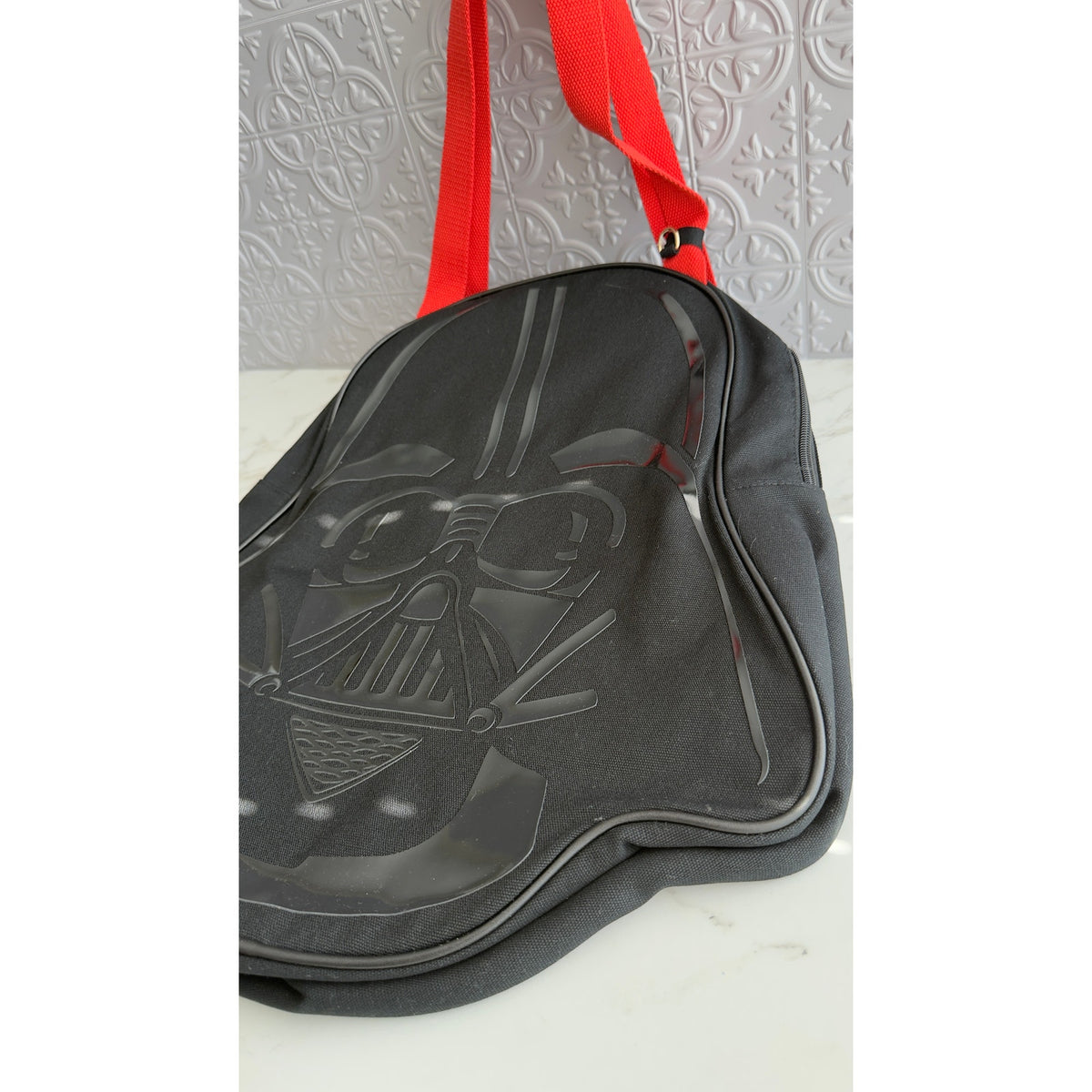 Disney Parks Star Wars May the 4th 2026 Darth Vader Helmet Canvas Tote Bag NWT