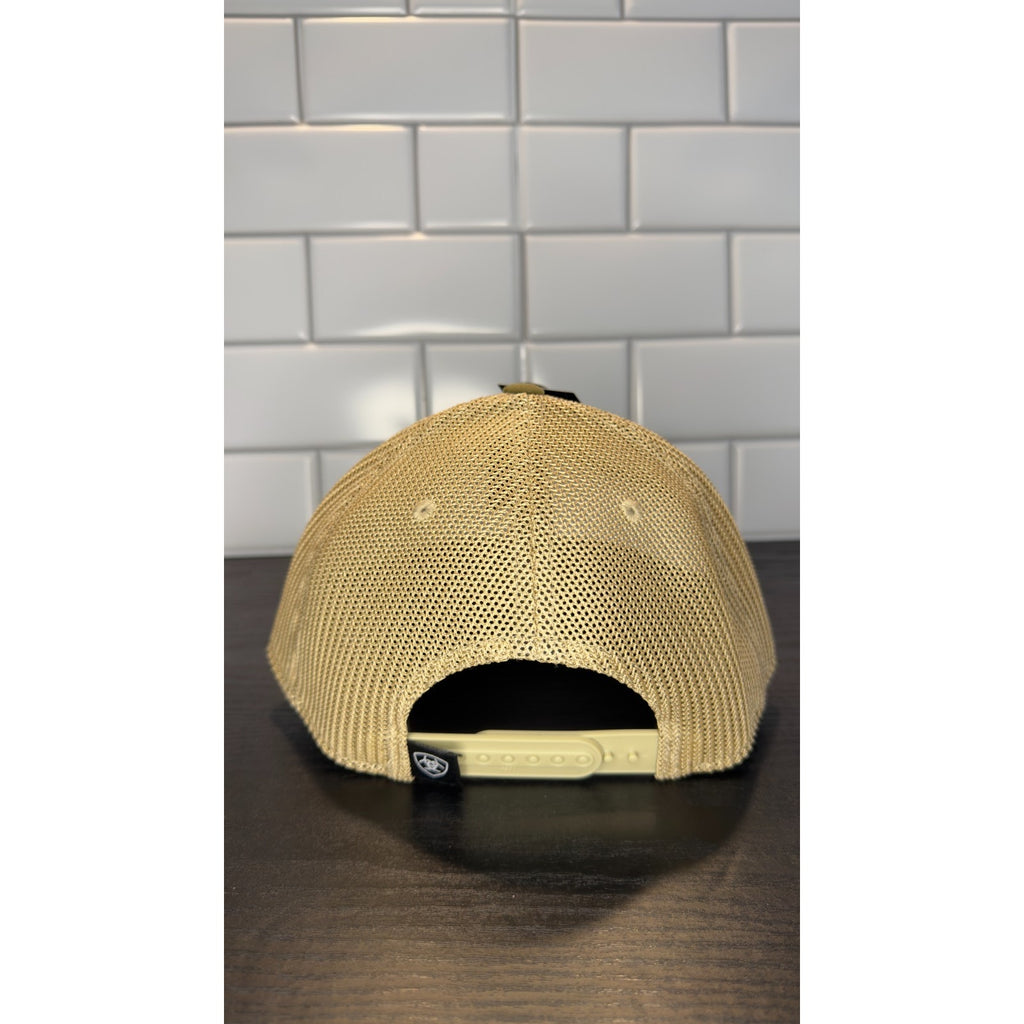 Ariat Men’s Aztec Longhorn Mesh Snapback Trucker Cap NWT
