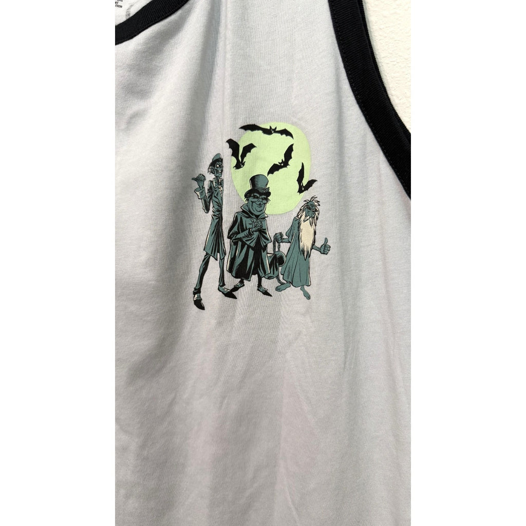Disney Parks Haunted Mansion Hitchhiking Ghosts Tank Top | Men's XL | NWT