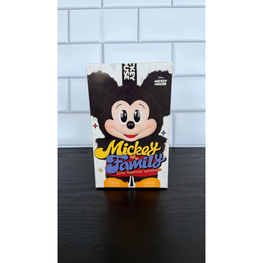 POP MART x Mickey Family Cute Together Keychain Series Keychain Plush NEW BLIND
