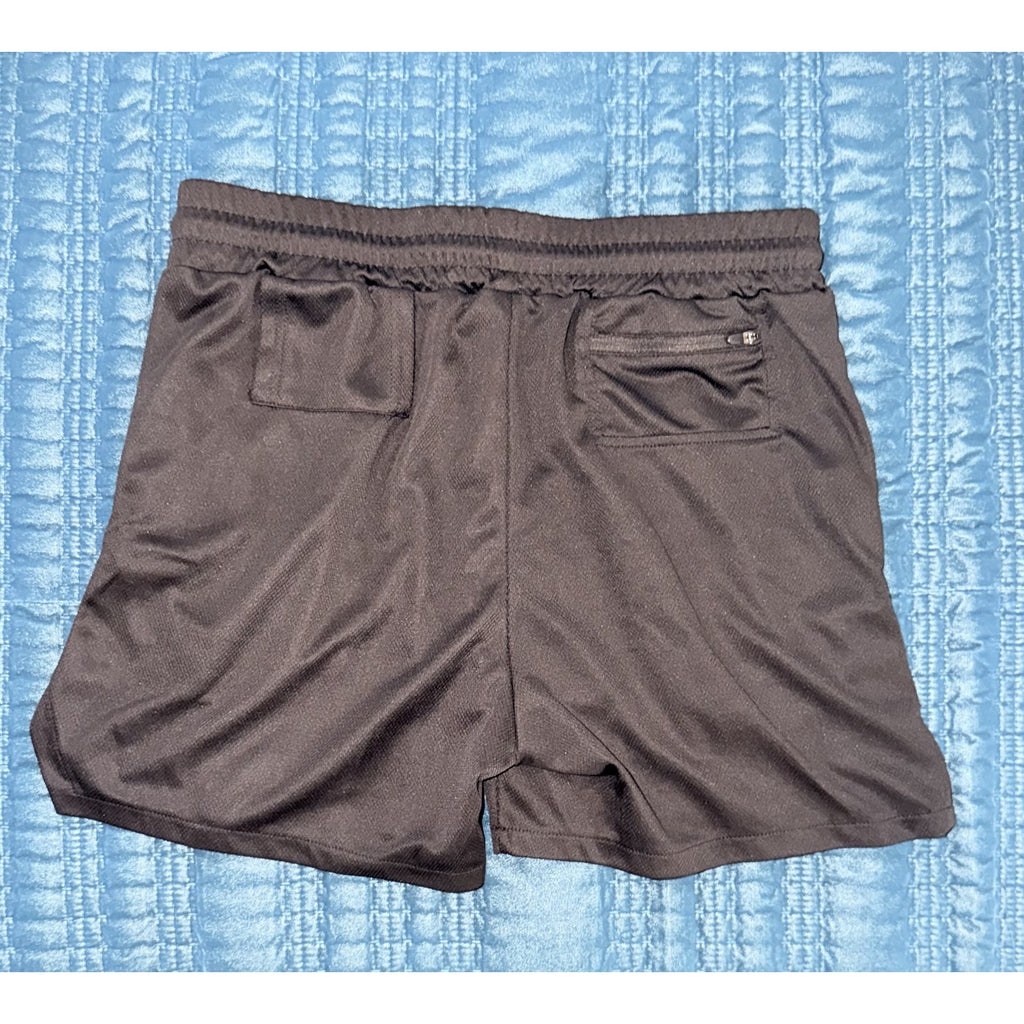 Men’s 5” Gym Workout Athletic Shorts 7 Pack Zipper Pocket & Towel Loop