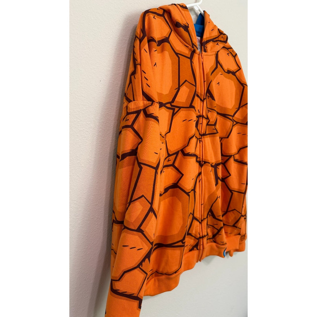 NEW Marvel The Thing Zip Front Hoodie Fantastic Four Adult Large