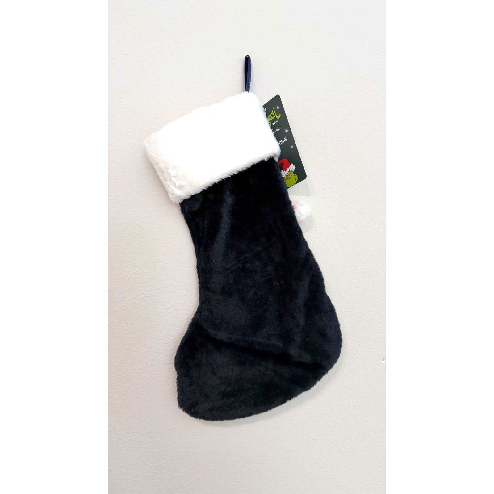 NEW Primark The Grinch Plush Christmas Stocking Holiday Decor 15"
