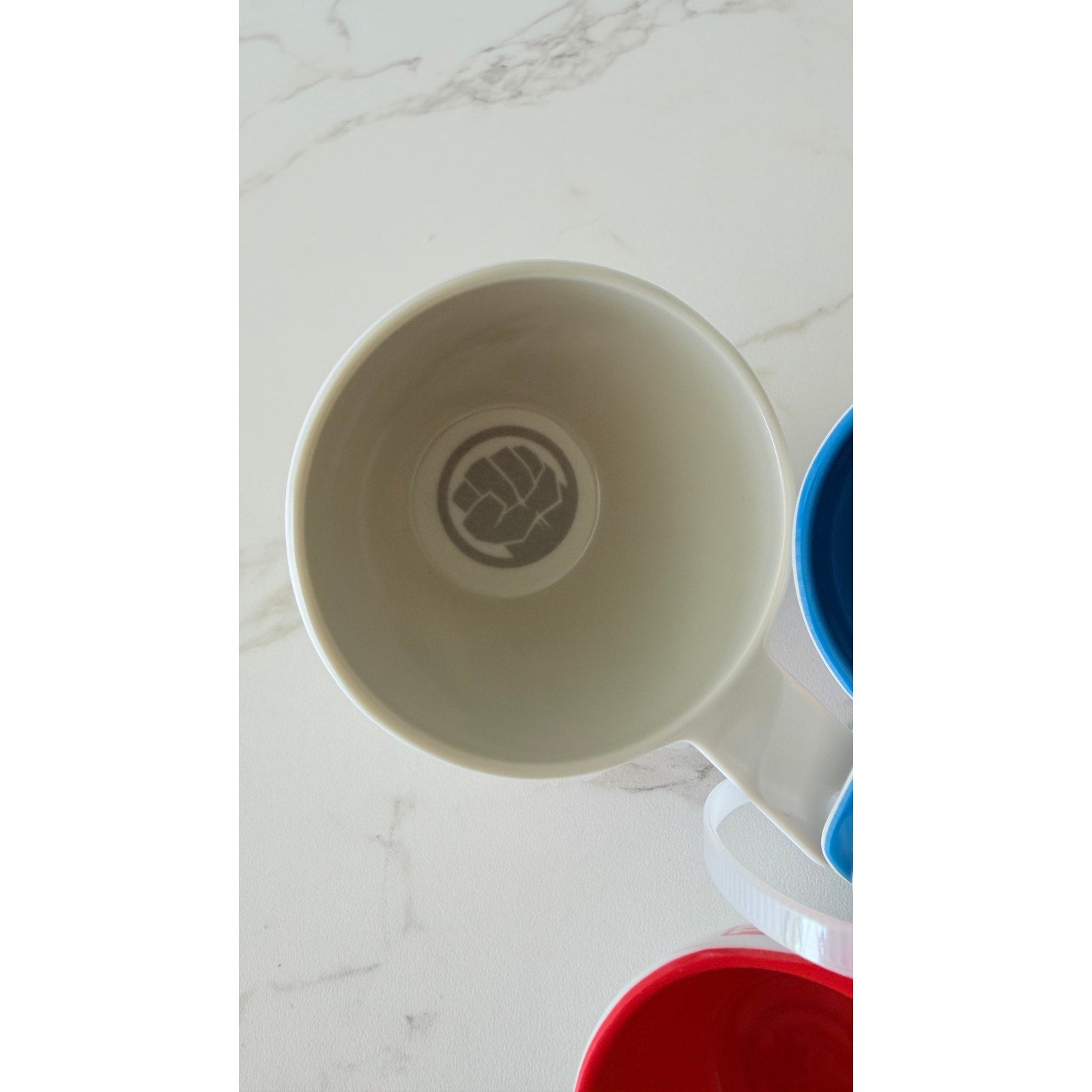 Disney Parks Marvel Avengers Ceramic Measuring Cups Set 4 Stackable NWT