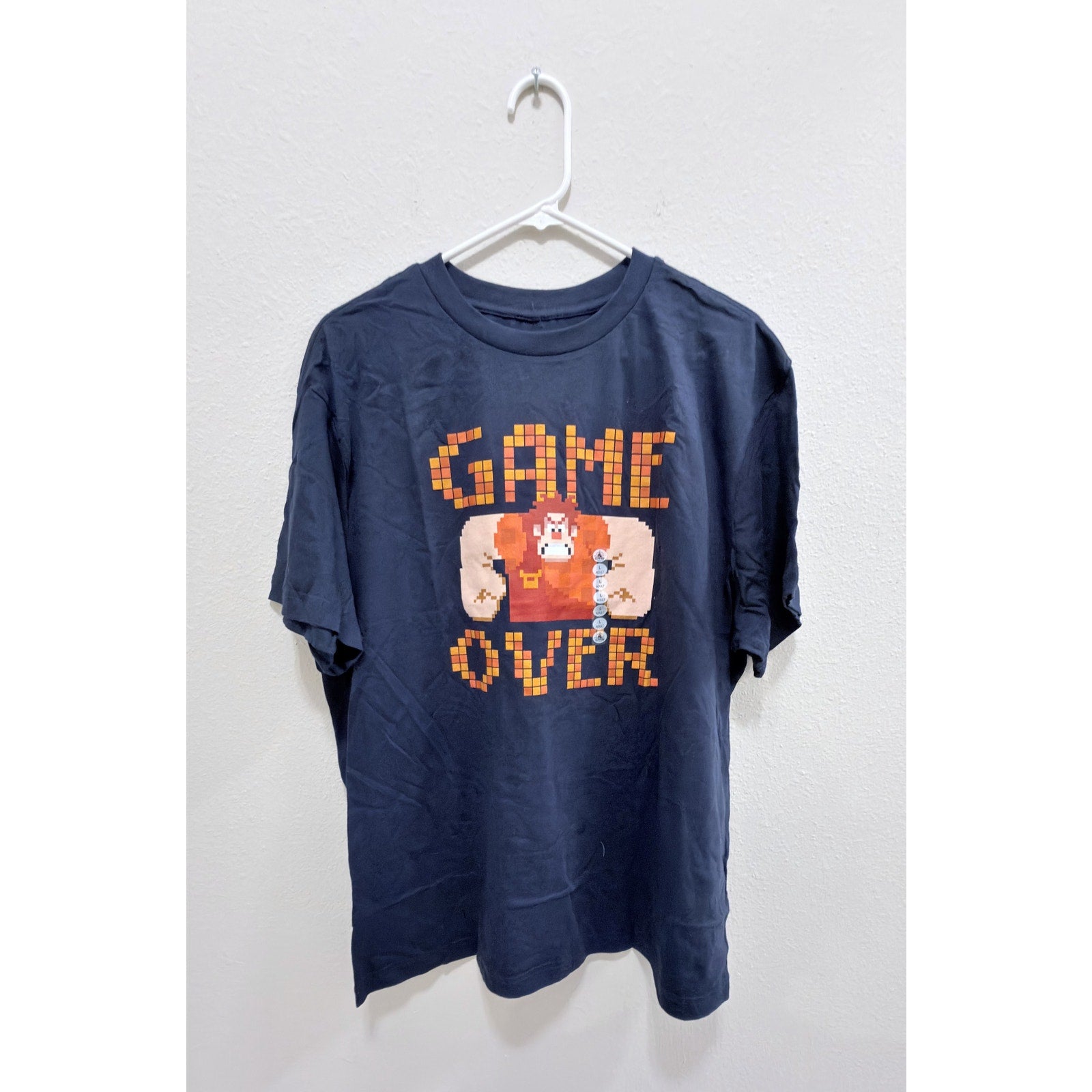 NWT Disney Parks Wreck-It Ralph "Game Over" T-Shirt - Large