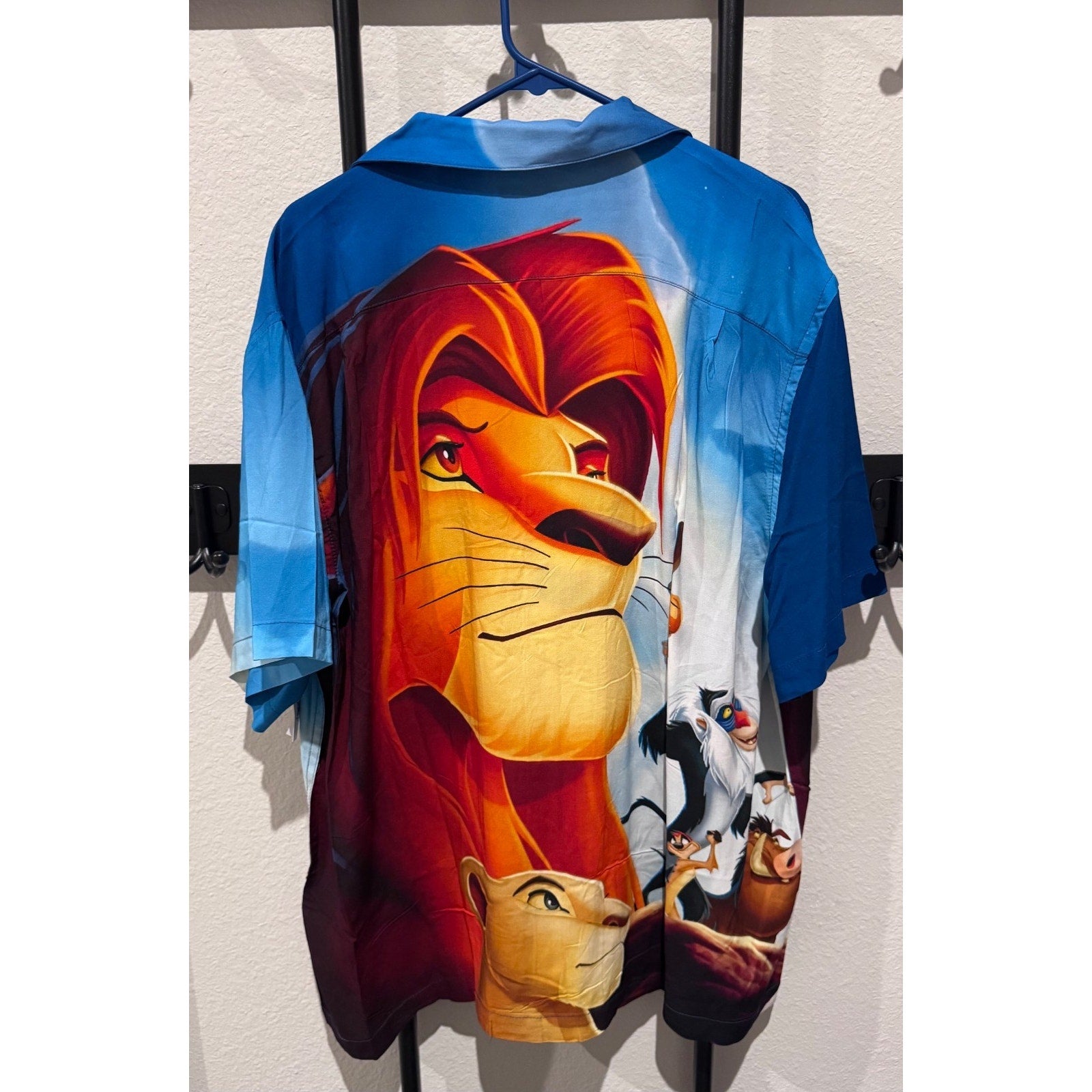 Disney Parks The Lion King Camp Shirt for Adults Mufasa Button Down New with Tag