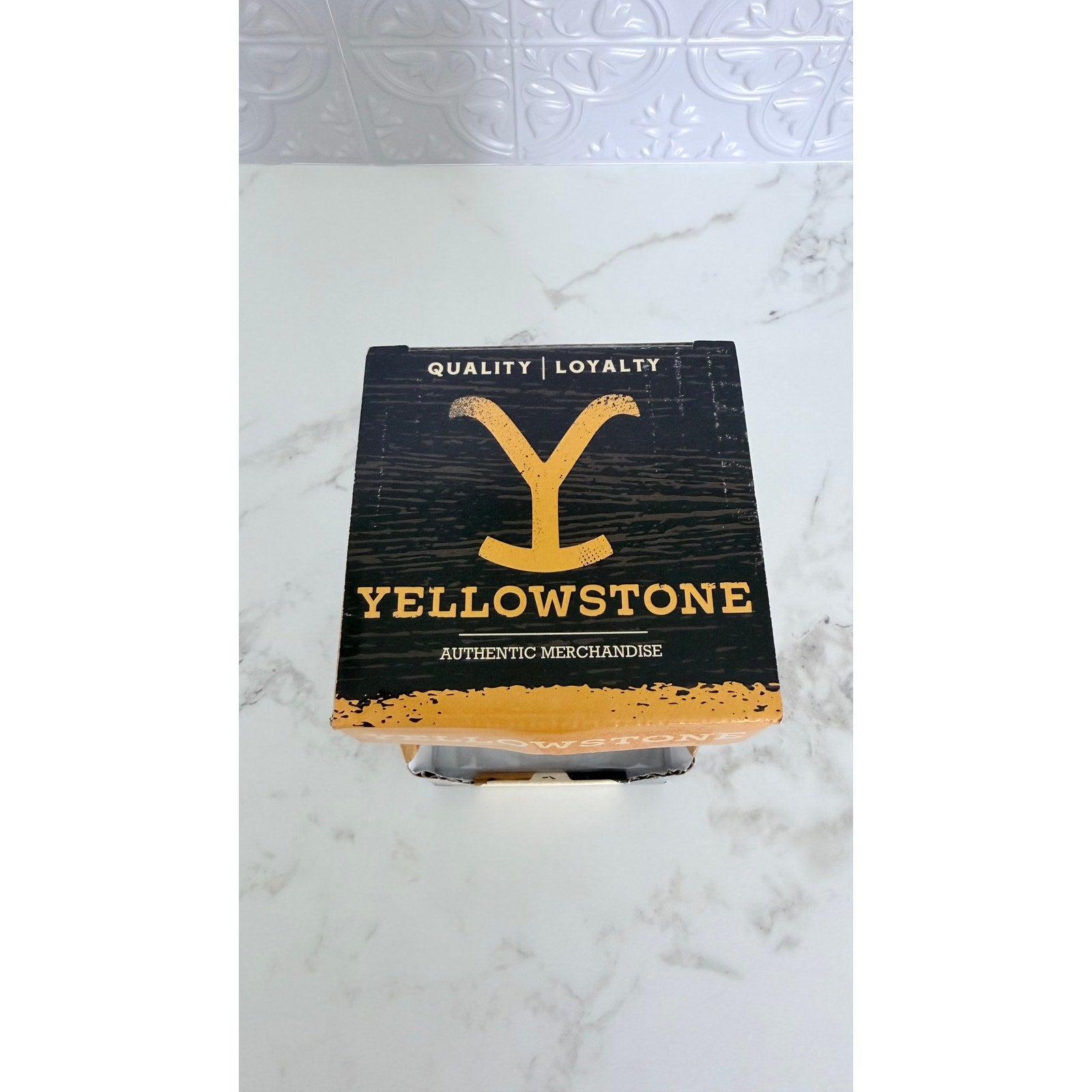 NEW Yellowstone Dutton Ranch 16 Oz Glass Tumbler Pint Cup