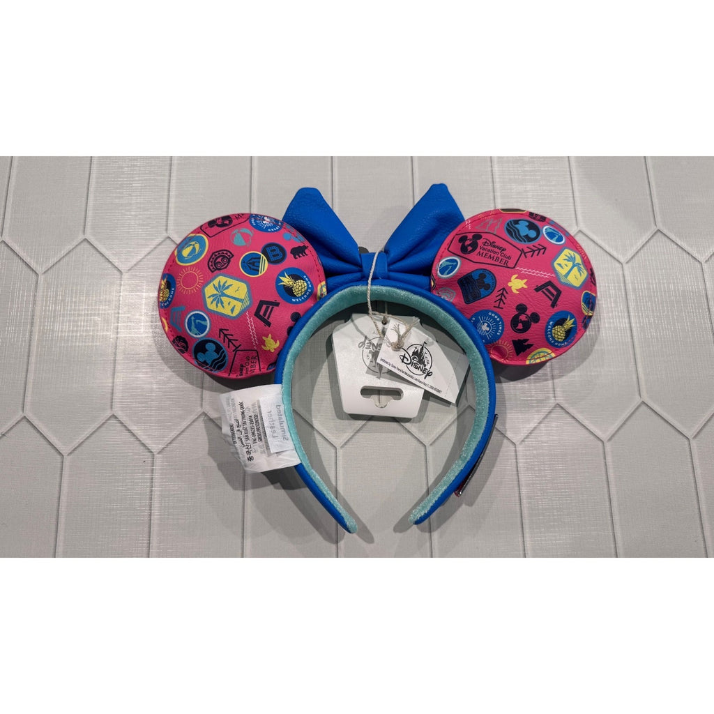 Disney x Loungefly -Disney Vacation Club DVC Minnie Ears NWT