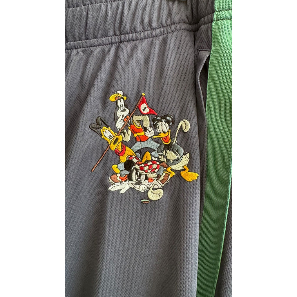 Disney Parks Blue And Green Mickey And Friends Golf Pants Size Large