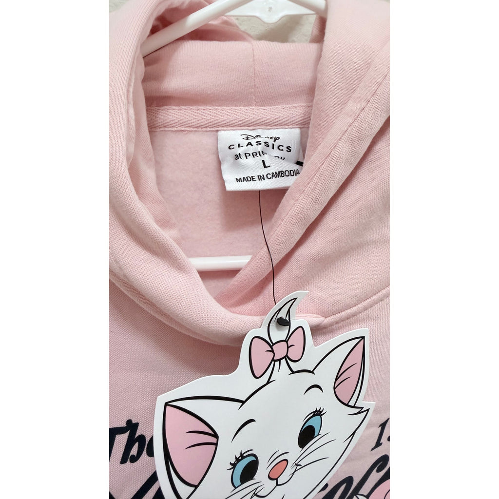 NWT Primark x Disney The Aristocats Marie Pastel Pink Hoodie - Large