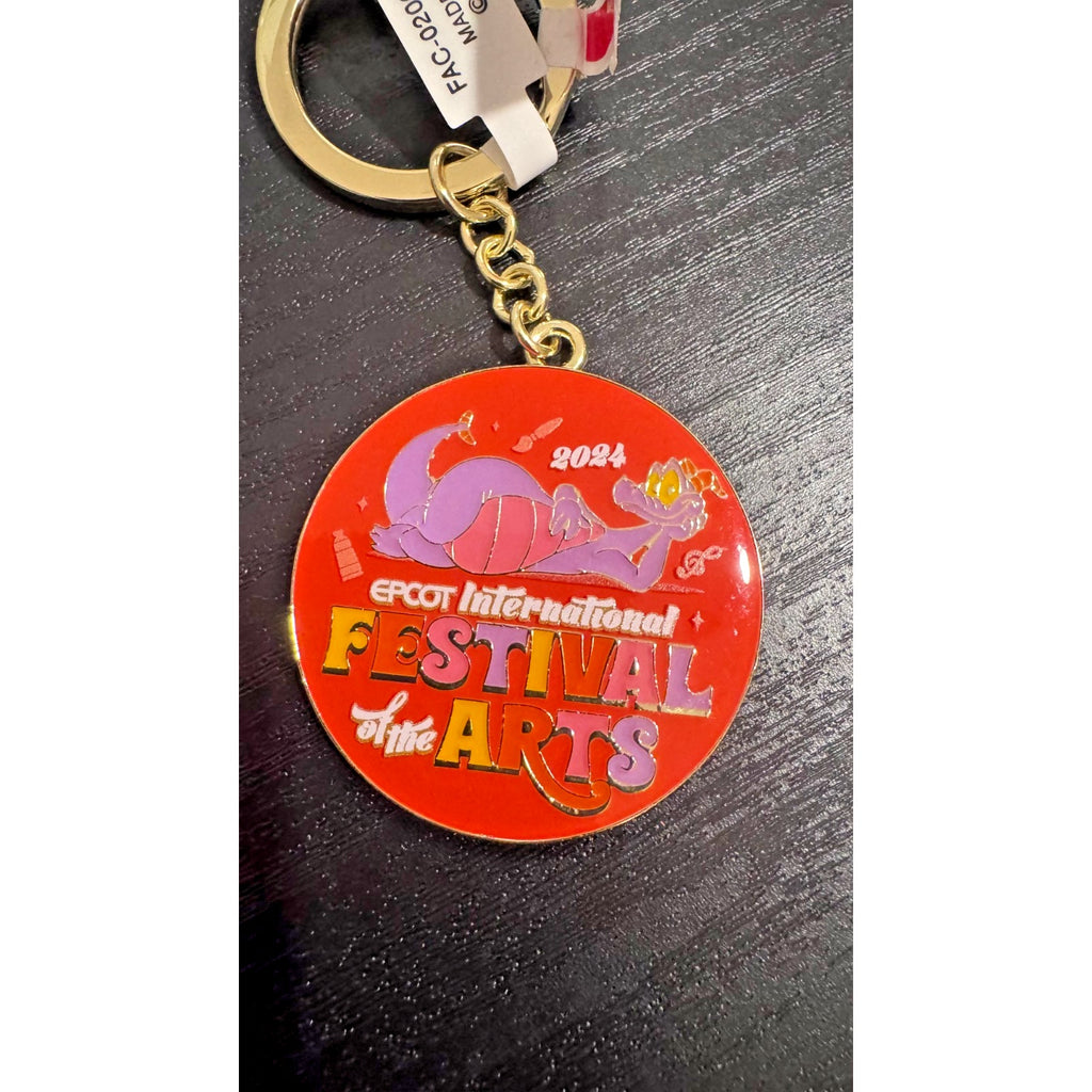 EPCOT International Festival of the Arts 2024 Double-Sided Keychain/Bag Charm