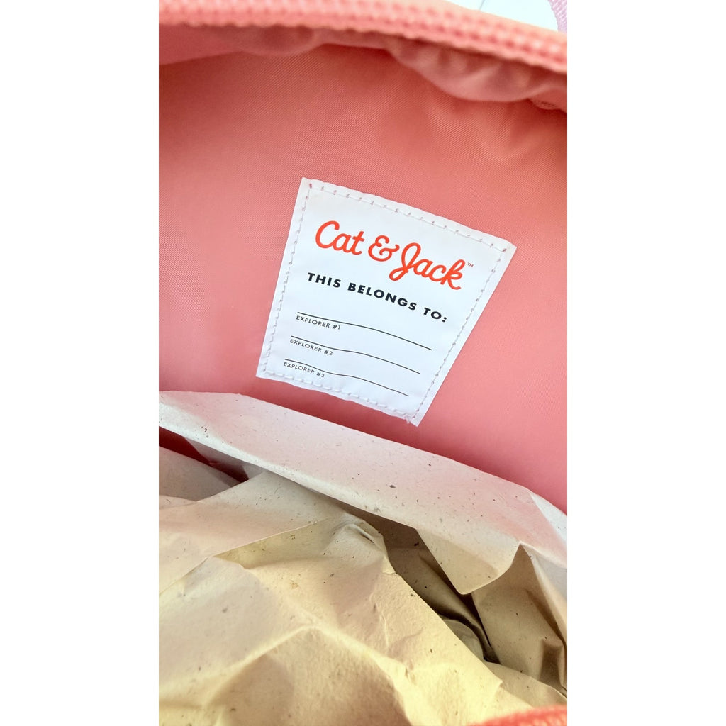 NEW! Cat & Jack™ Girls' 16" Two Pocket Backpack - NWT