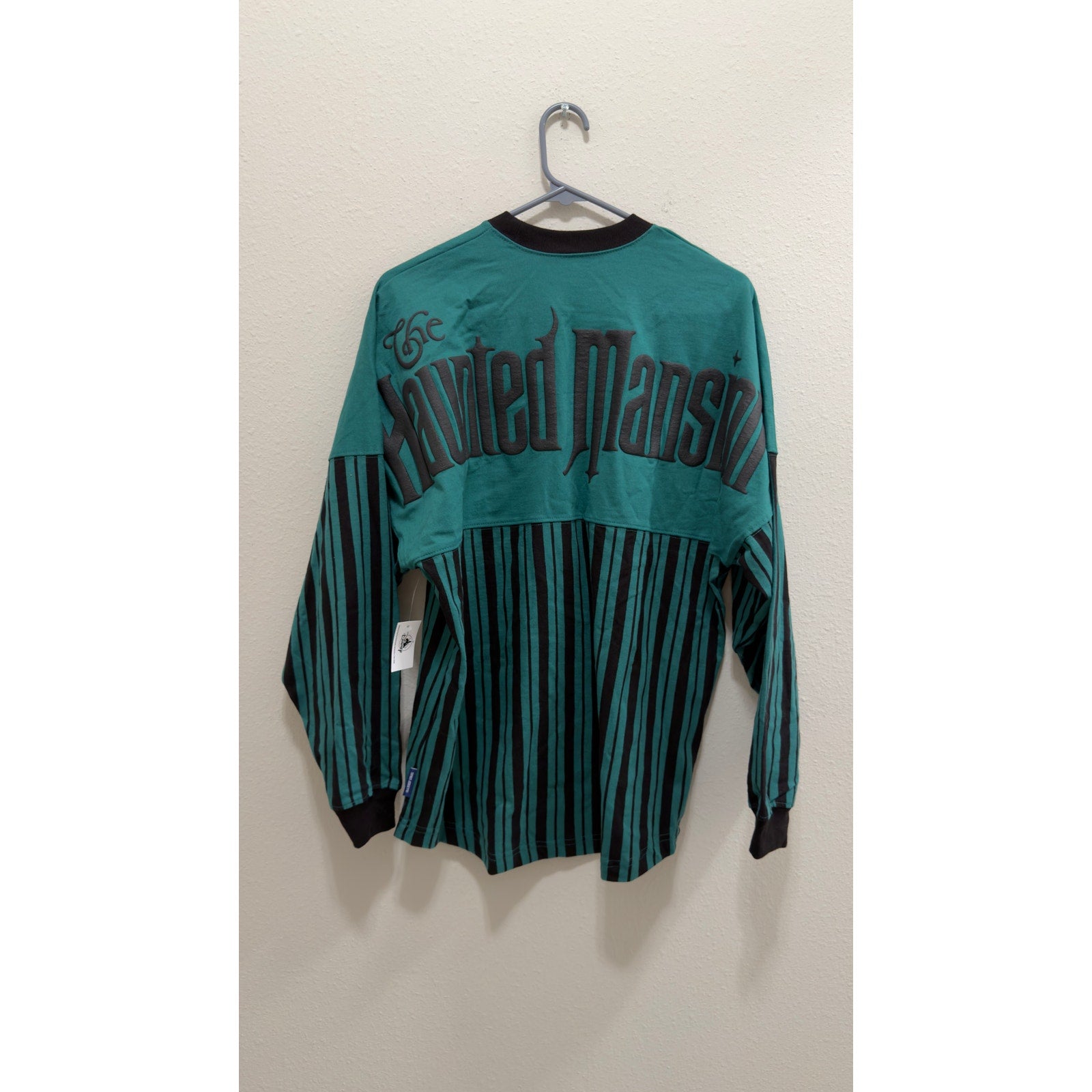 Walt Disney World The Haunted Mansion "Ghost Host" Spirit Jersey NWT Small