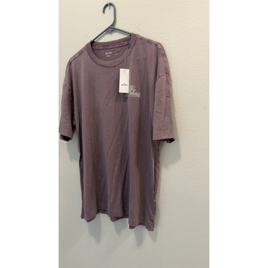NWT Hollister Max Melody's Boxy Fit Graphic Tee Men’s Large