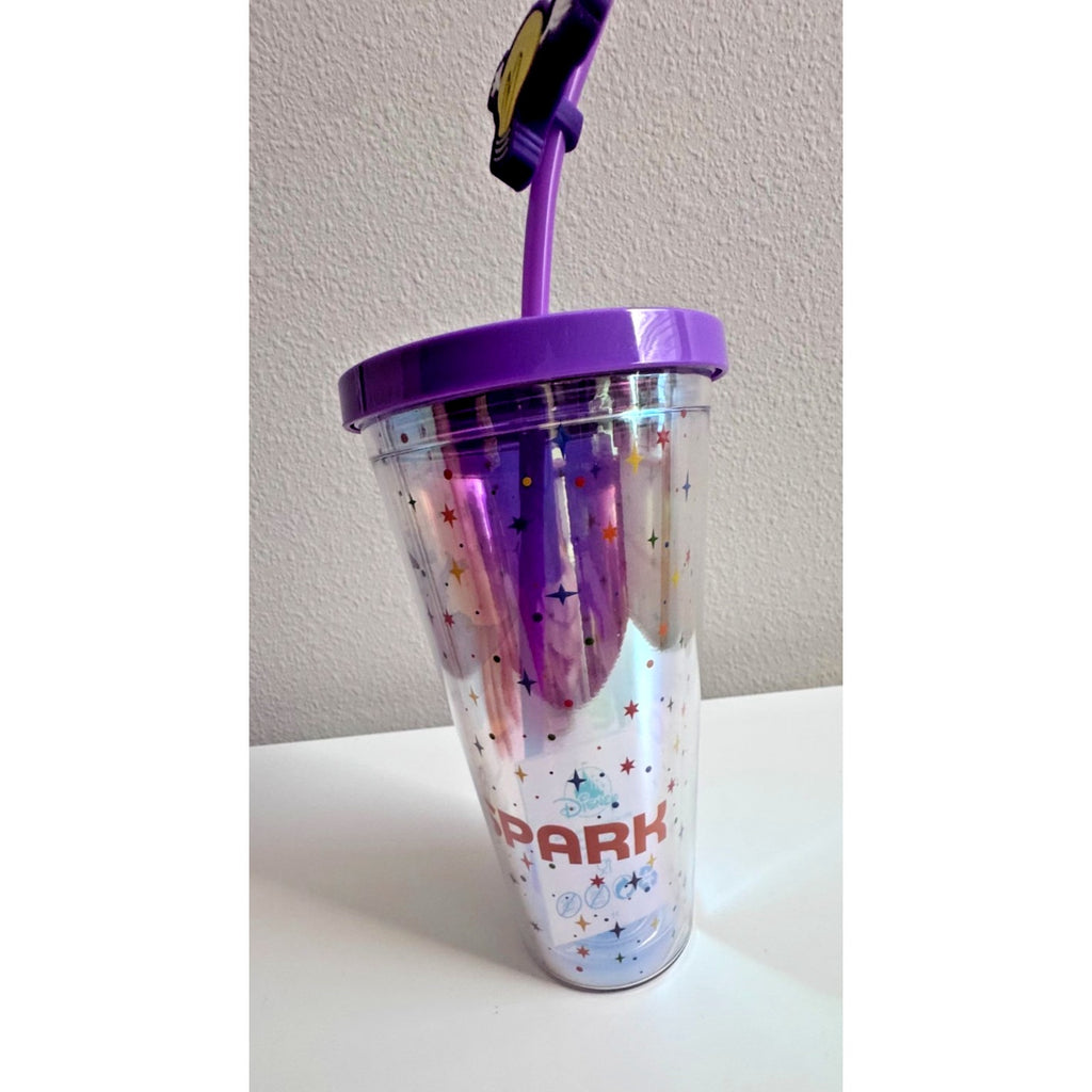 Disney Parks Exclusive Epcot Center Figment Tumbler One Little Spark NWOT
