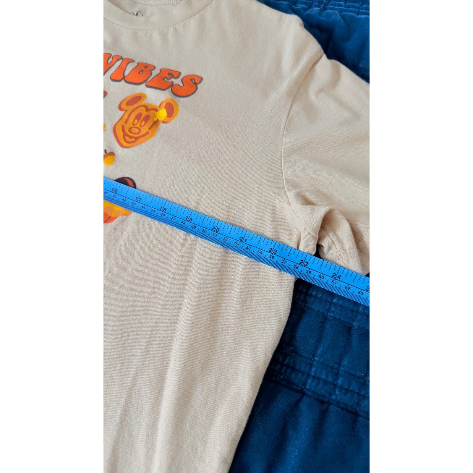 Walt Disney World "Fall Vibes" Halloween Snacks Graphic T-Shirt Adult Large NWT