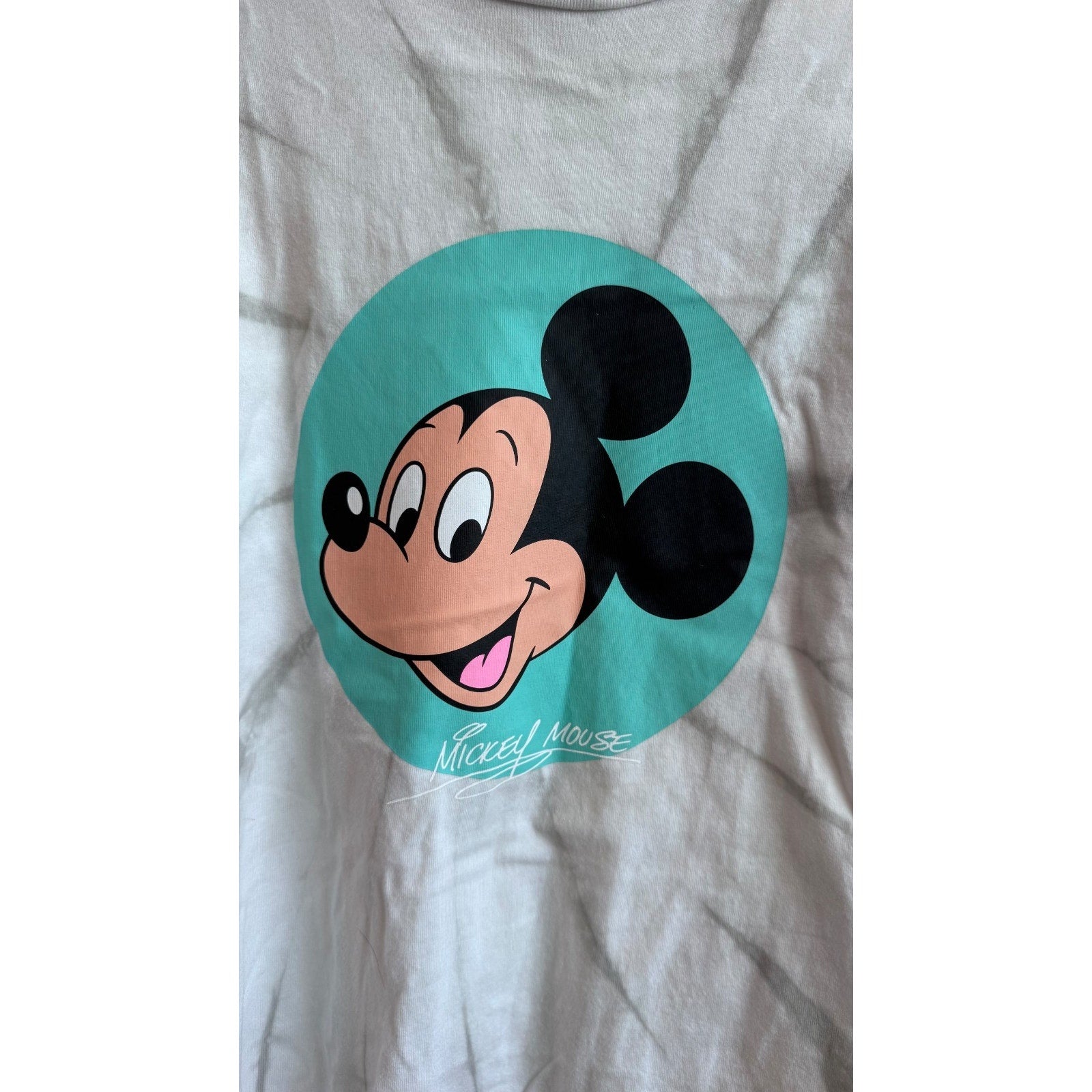 Walt Disney World Mickey Mouse Tie-Dye Graphic T-Shirt Large NWT