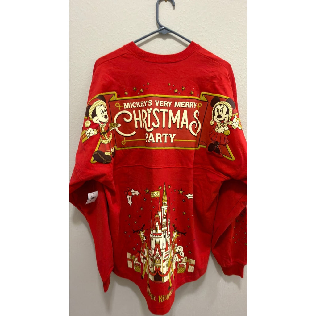 Disney Parks x Spirit Jersey 2025 Mickey’s Very Merry Christmas Party Medium