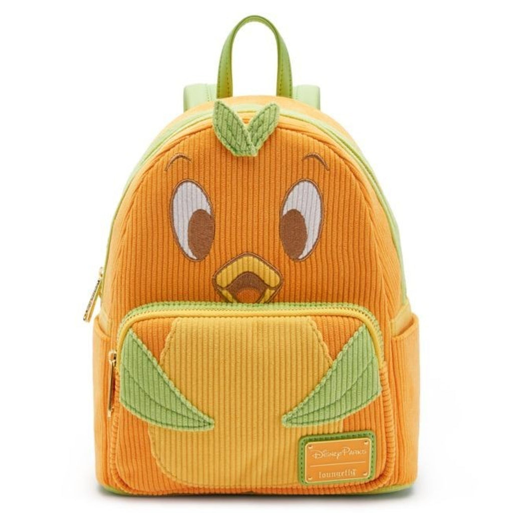 Disney Parks Loungefly Orange Bird Corduroy Backpack NEW