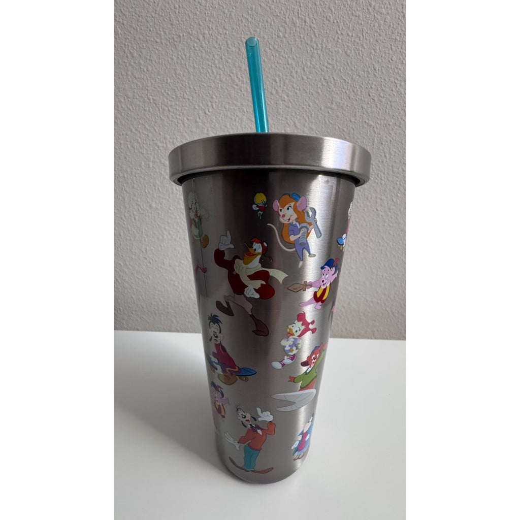 Disney Parks "The Disney Afternoon" 19oz Stainless Steel Tumbler NEW