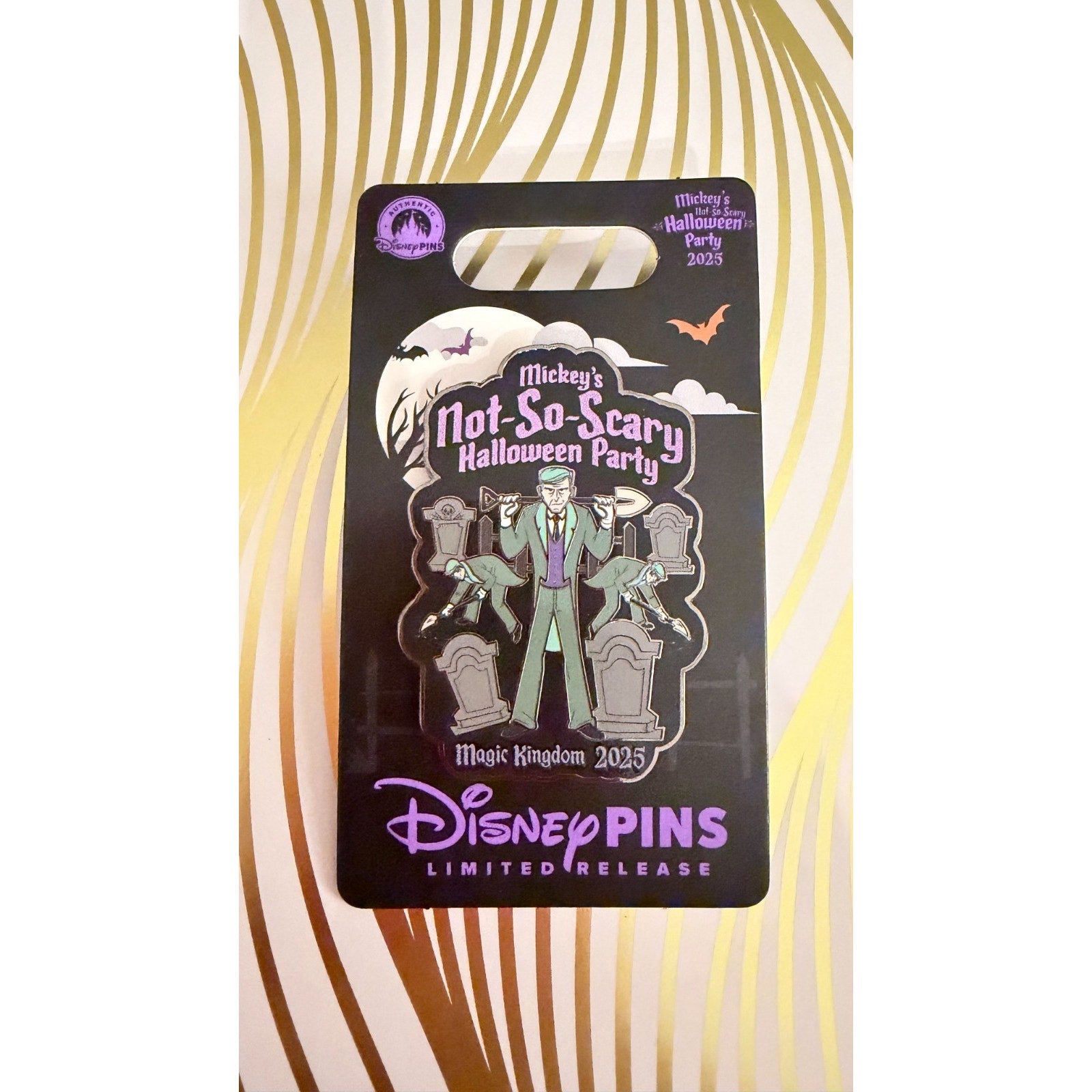 WDW Mickey’s Not-So-Scary Halloween Party 2025 Haunted Mansion Pin