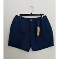 NWT Meripex Apparel Men's Navy Elastic-Waist Shorts 5.5" Inseam XL