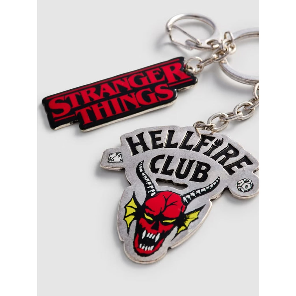 NEW Primark x Stranger Things Hellfire Club Bag Charm Keychain