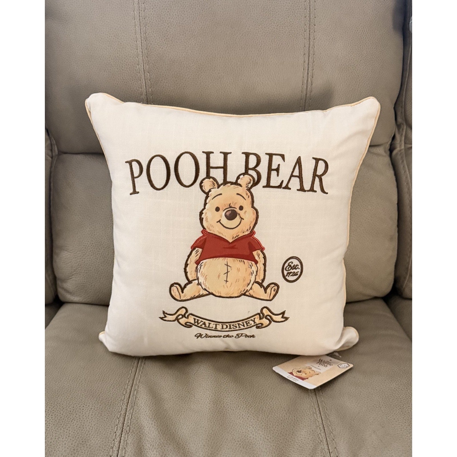 NWT Disney x Primark Winnie the Pooh Throw Pillow 1926 Hundred Acre Wood