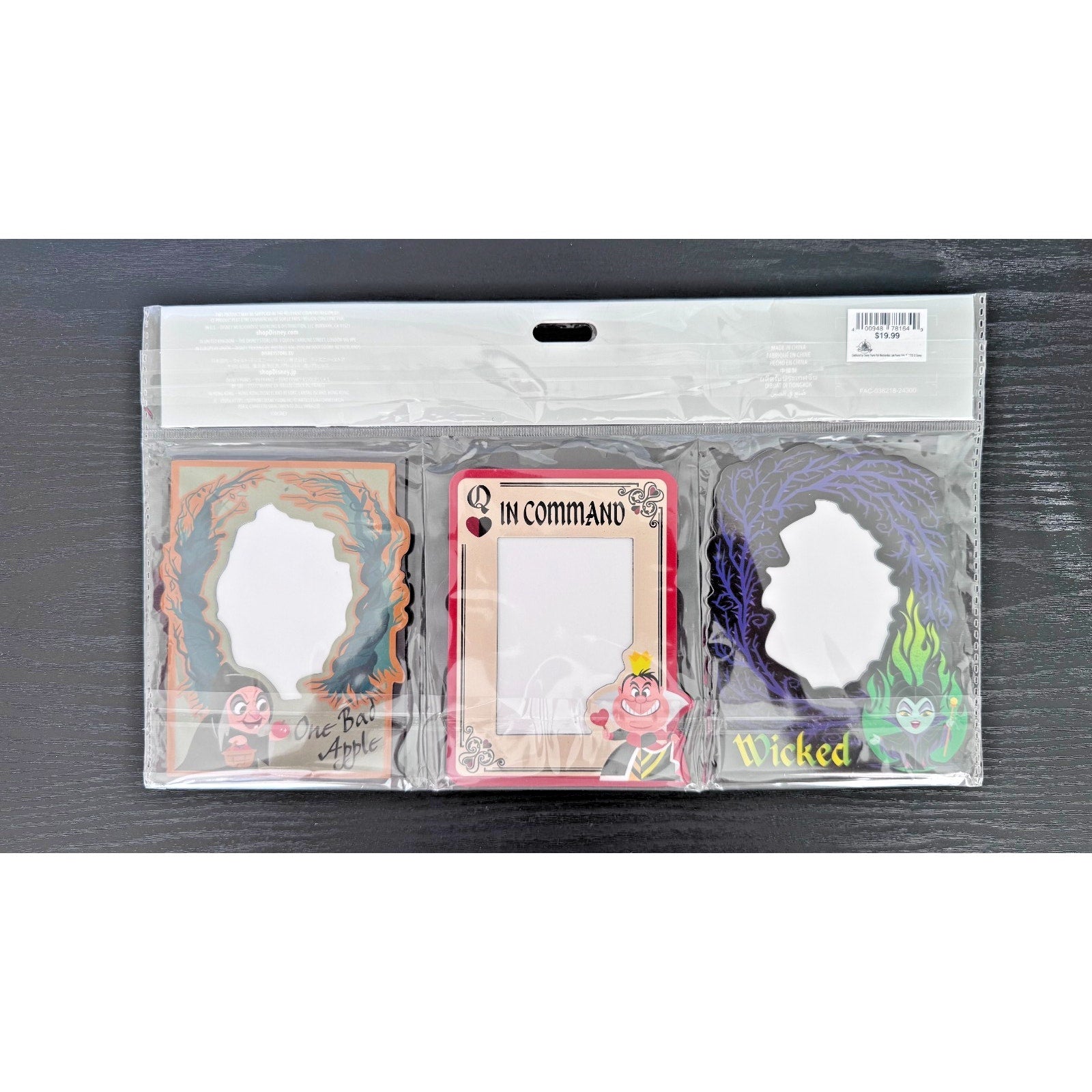 Disney Parks Disney Villains Magnet Photo Frames (Set of 6) NEW