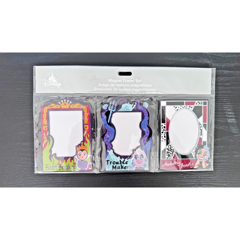 Disney Parks Disney Villains Magnet Photo Frames (Set of 6) NEW