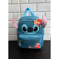 Bioworld Disney's Lilo & Stitch Big Face Mini Backpack with Ears | NWT