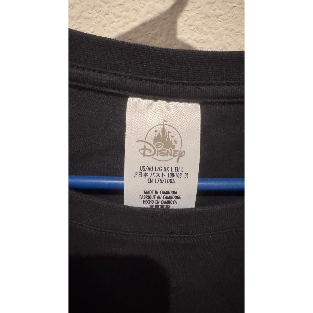 Disney Parks Black 2024 Glitter Walt Disney World Tank Top Women's Large NWT