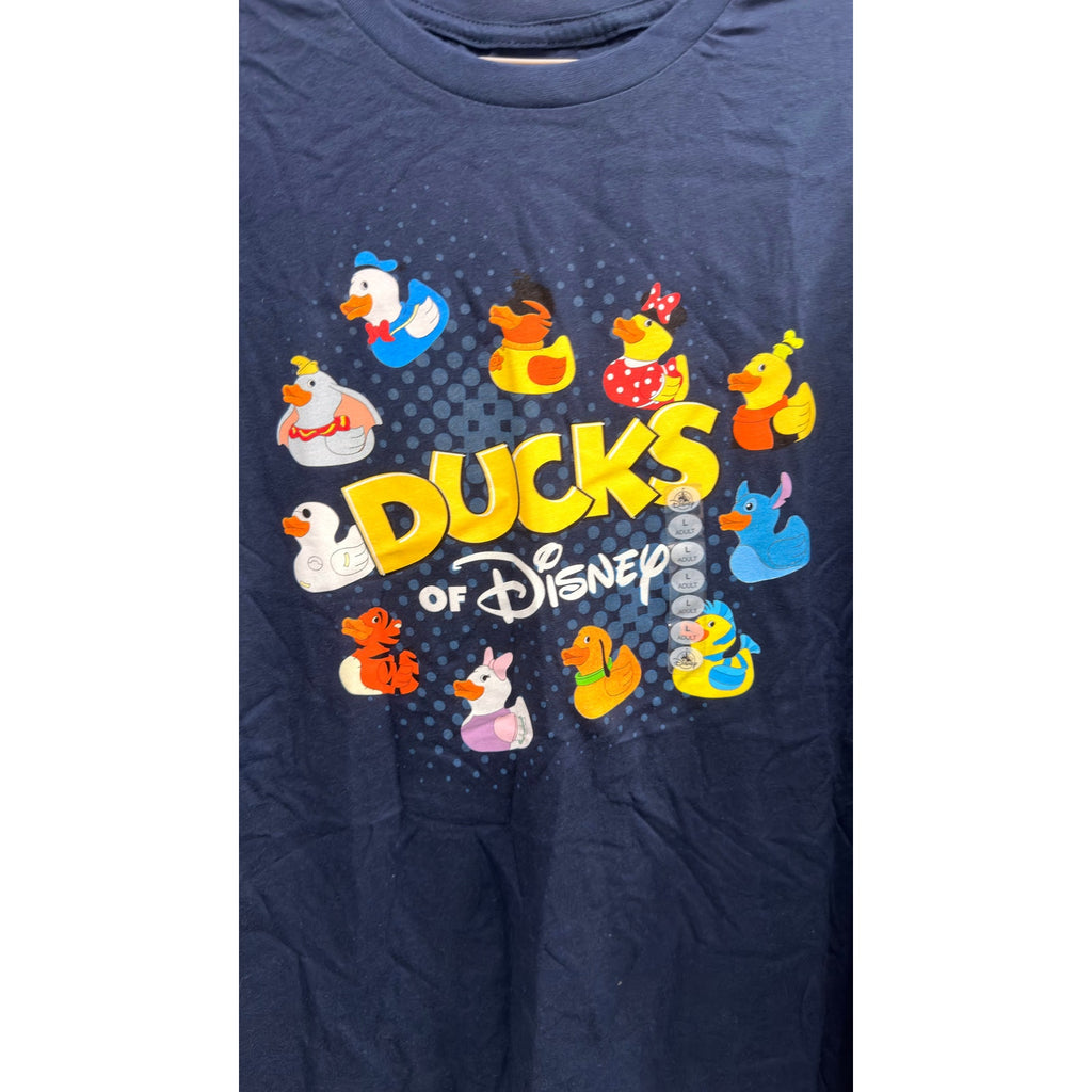 Disney Parks "Ducks of Disney" Rubber Duckies T-Shirt Adult Large NWT