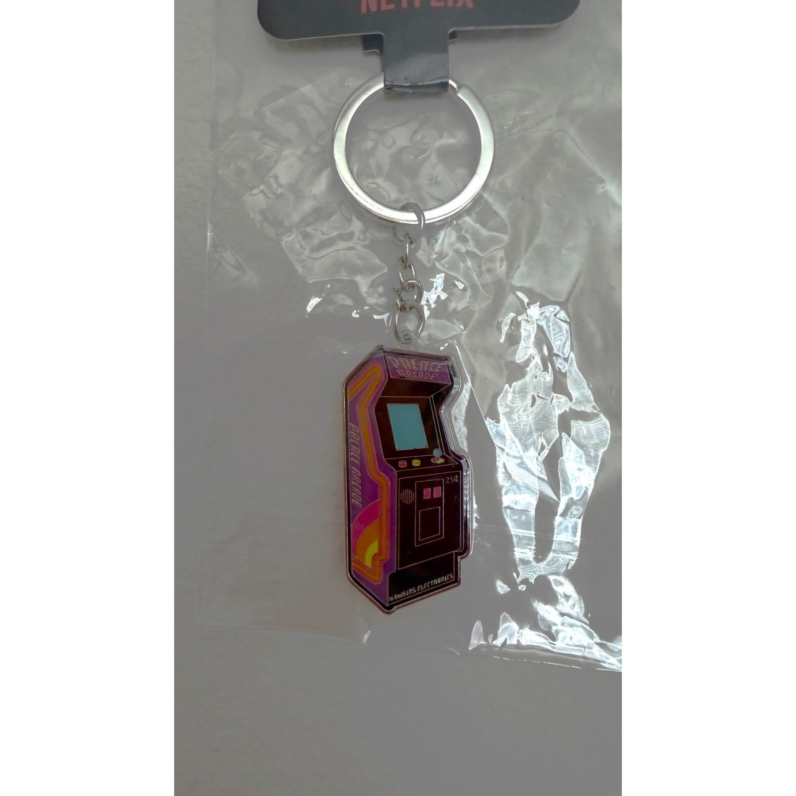 Loungefly Stranger Things - Palace Arcade Video Game Keychain NEW