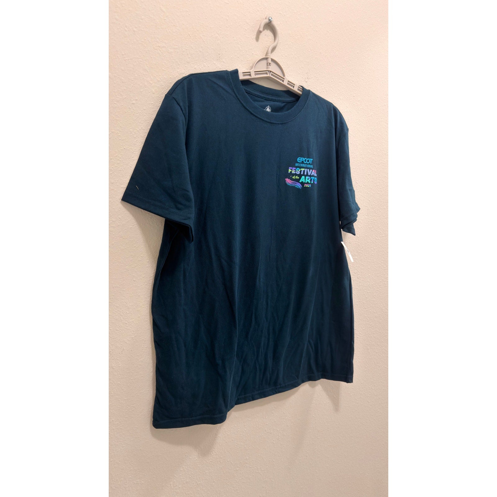 Disney EPCOT Festival of the Arts 2026 Figment T-Shirt Adult Large NWT