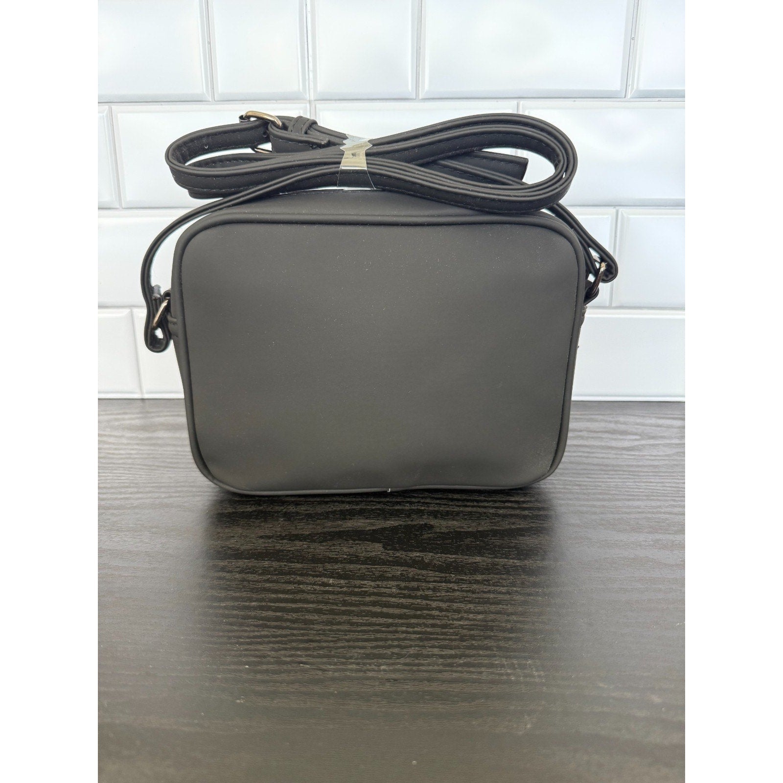 Primark Wednesday Addams Nevermore Crest Camera Bag Crossbody 9"x6" NWT