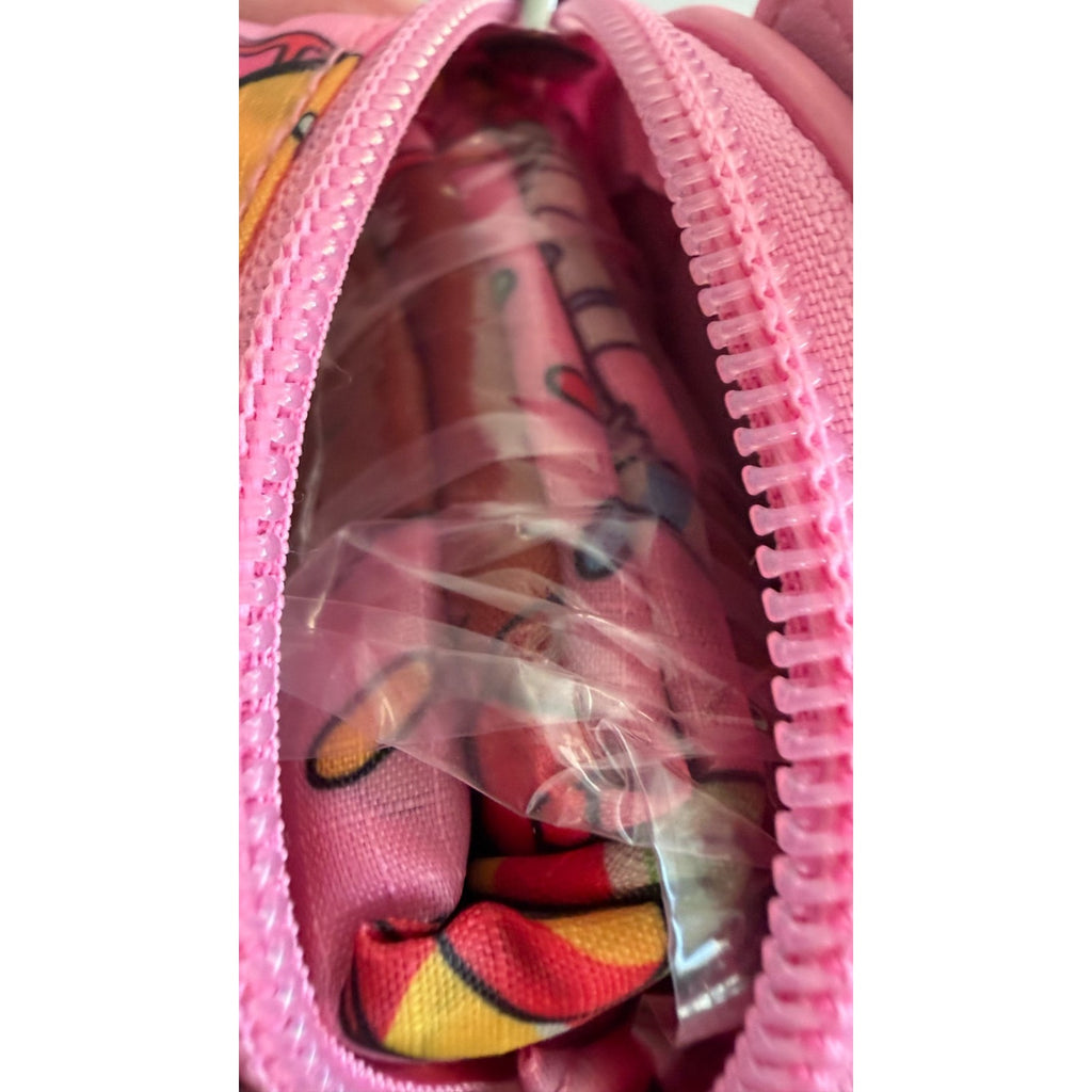 NEW Disney Parks Mickey Snacks Donut Reusable Packable Tote