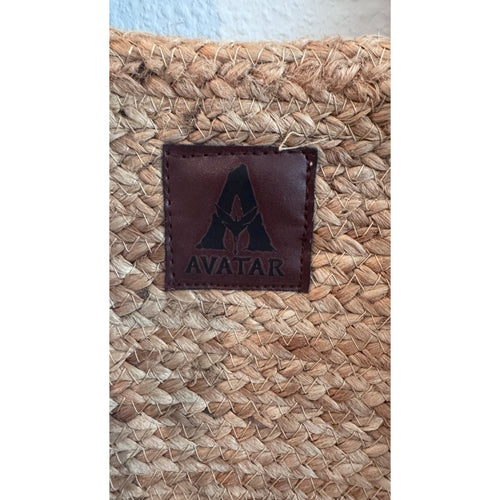 Disney Avatar: The Way of Water Beach Tote Jute Bag Woven Satchel NWT