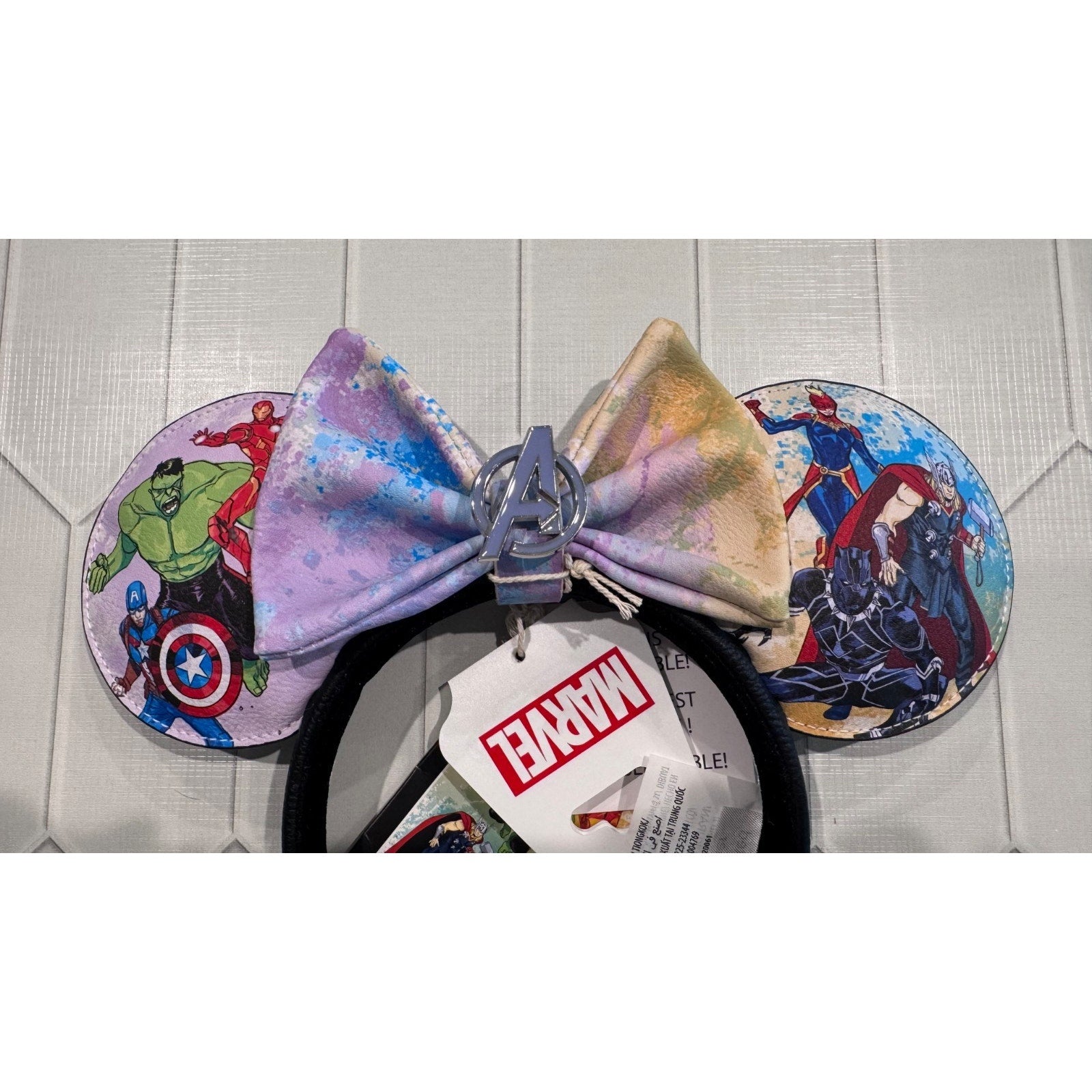 Disney Parks - Marvel Loungefly AVENGERS Ears Sara Pichelli Minnie Ears NWT