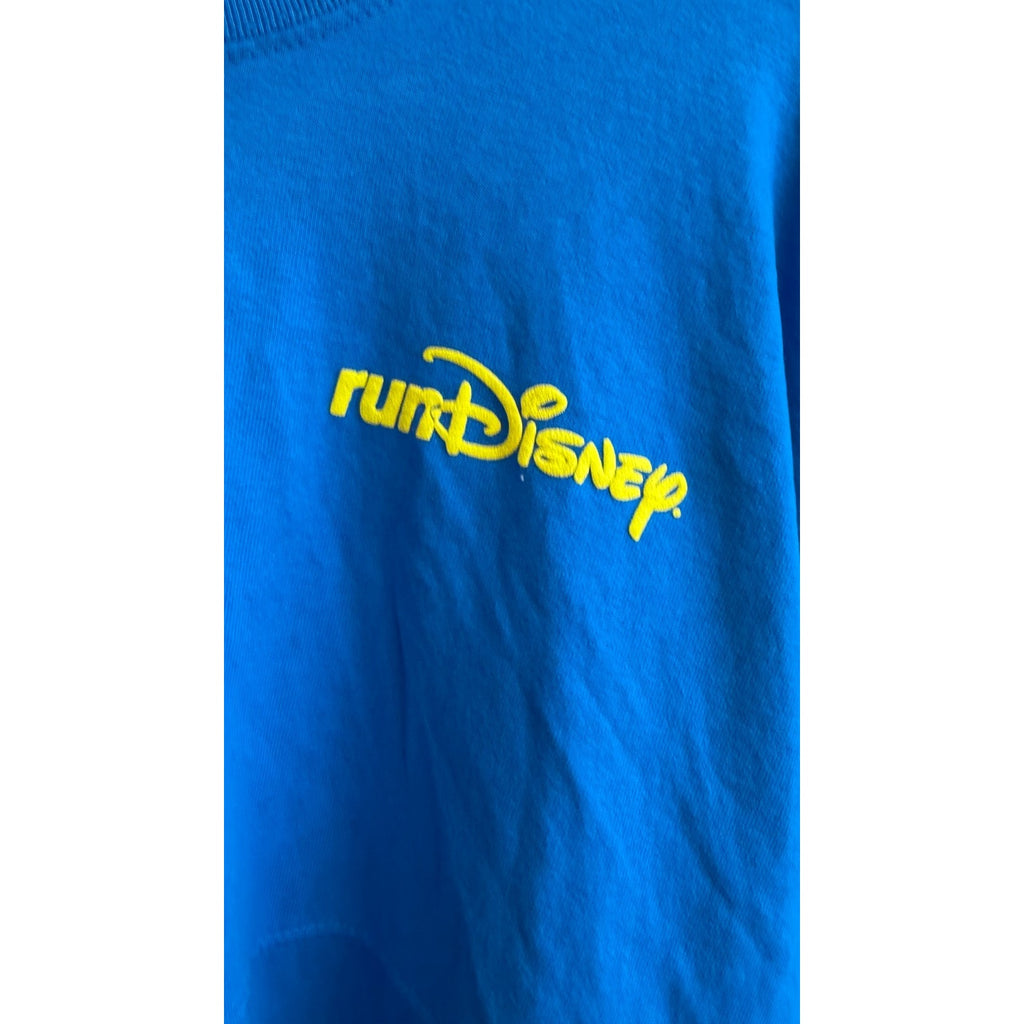 NWT Disney Parks x RunDisney Spirit Jersey Blue & Yellow Size Large