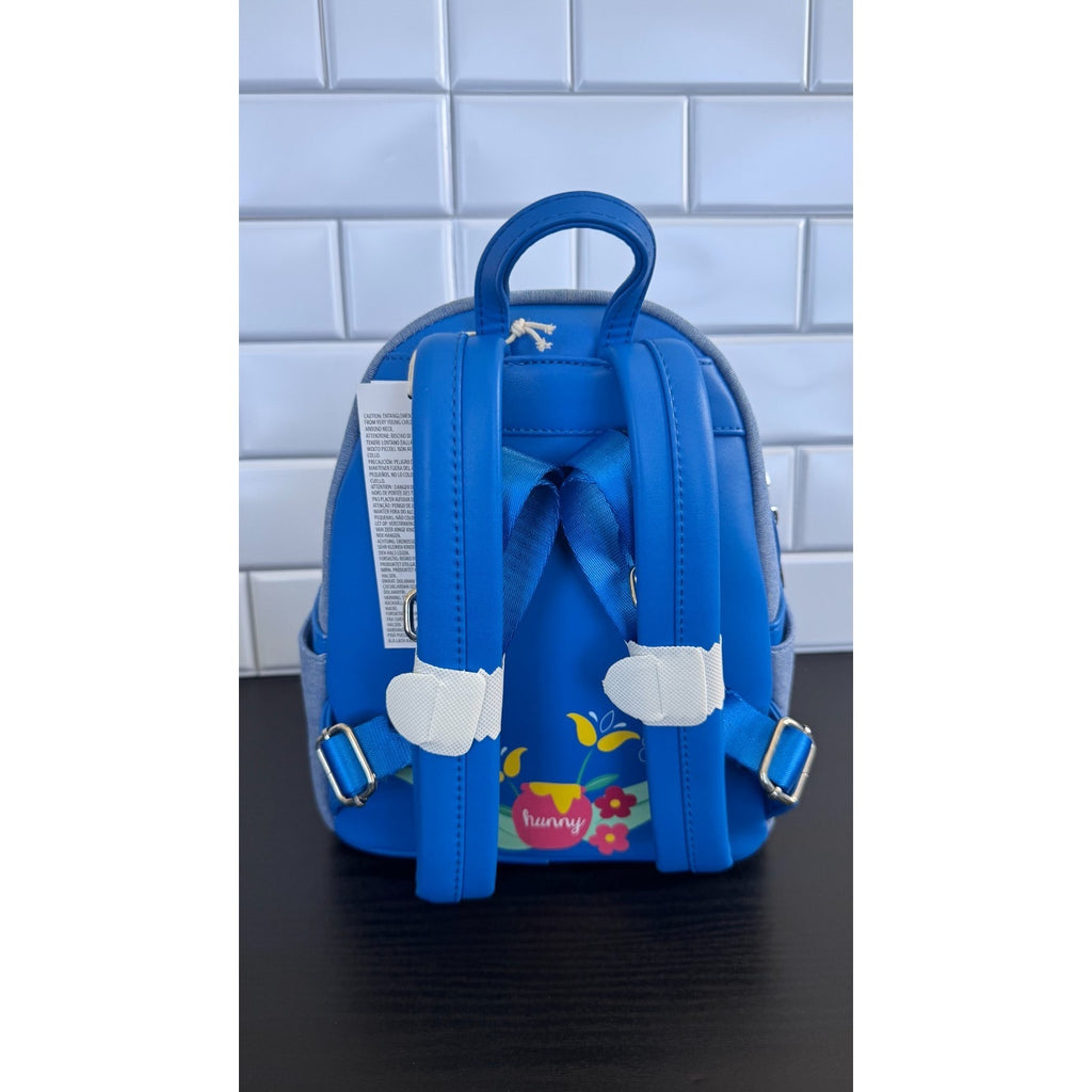 Disney Parks x Loungefly Denim Winnie the Pooh and Friends Mini Backpack NWT
