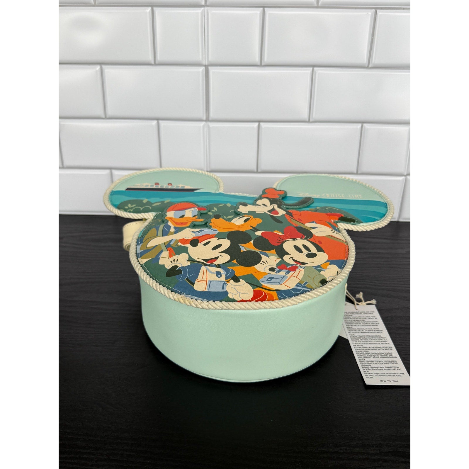 Loungefly Disney Cruise Line Mickey Friends Australia/New Zealand Crossbody NWT
