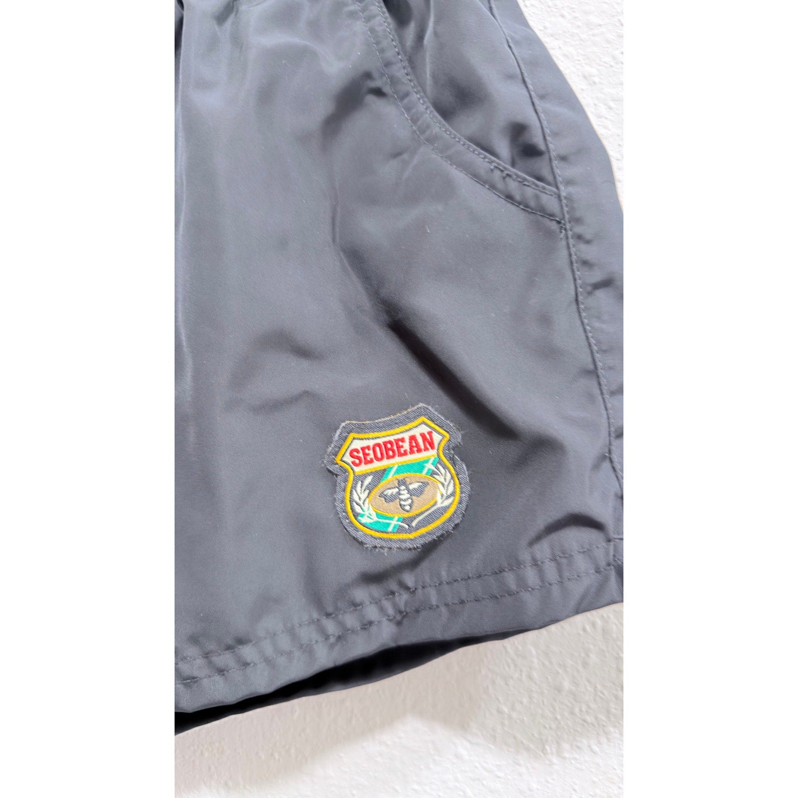 Seobean Men's 3" Inseam Swim Trunks Black Size XL NWOT