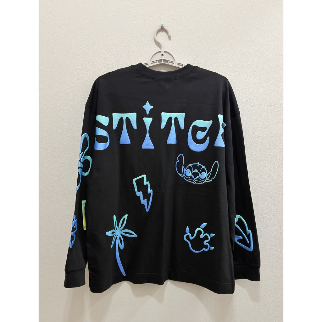 Disney Parks Stitch 626 Oversized Celebration Crew Top Adult Large NWT